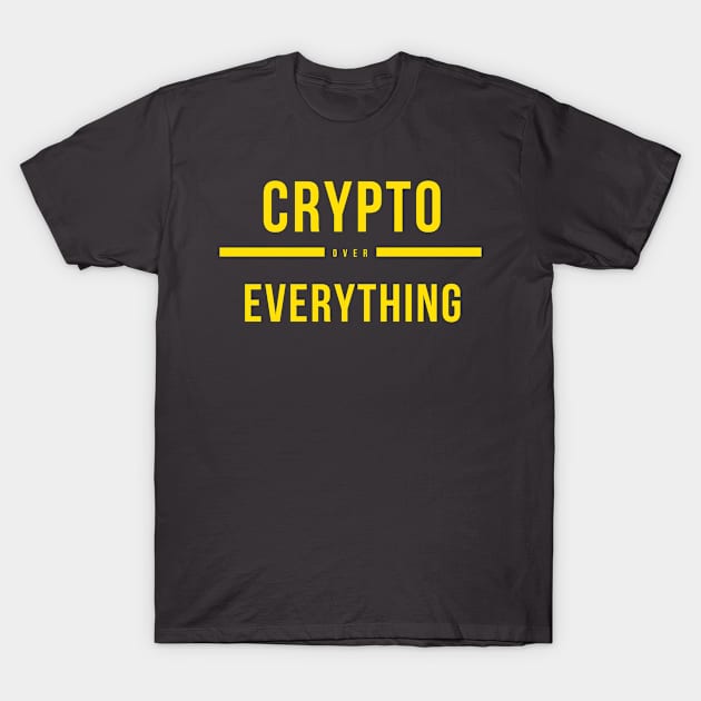 Crypto! by Return on Disruption! T-Shirt by cooljays
